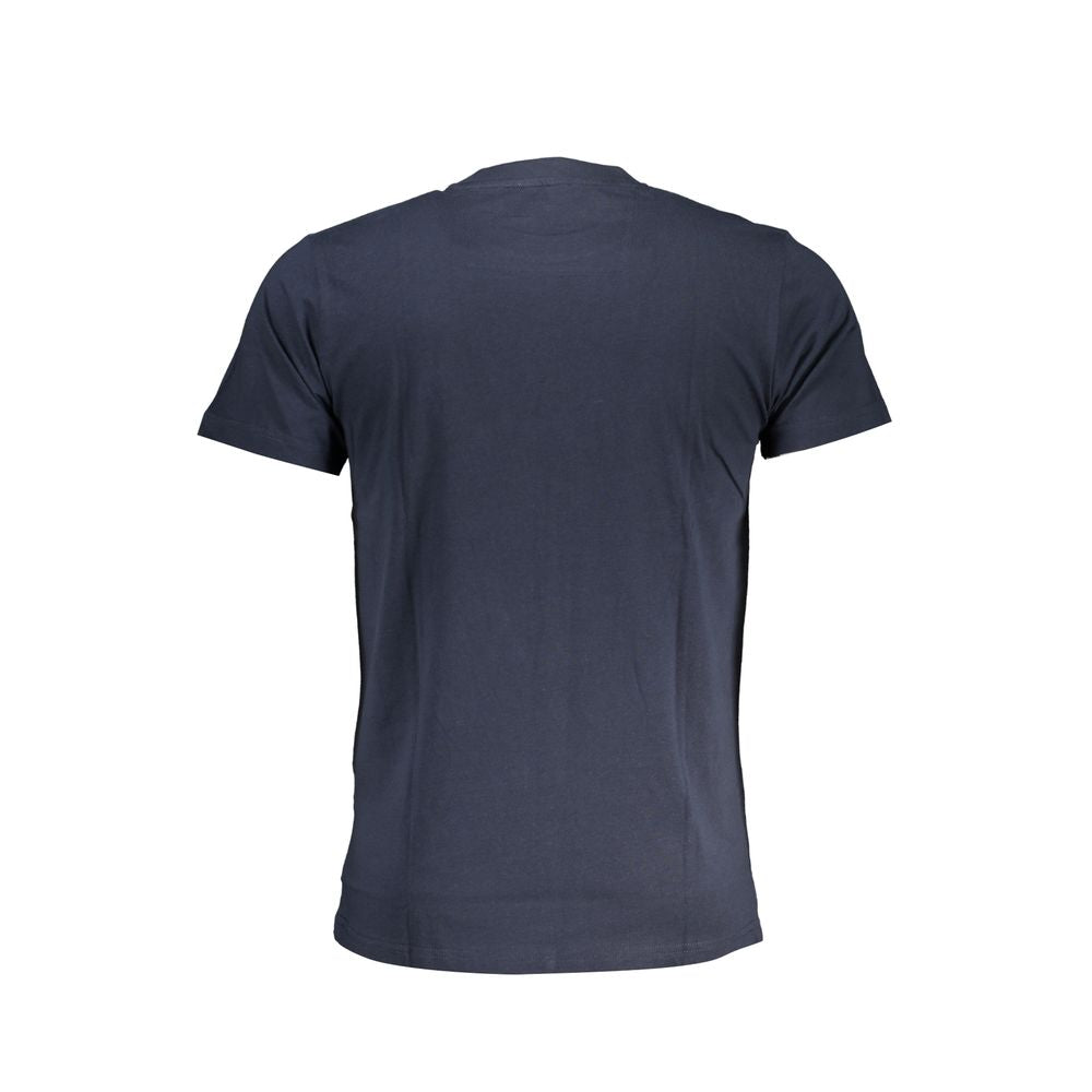 T-shirt bleu en coton