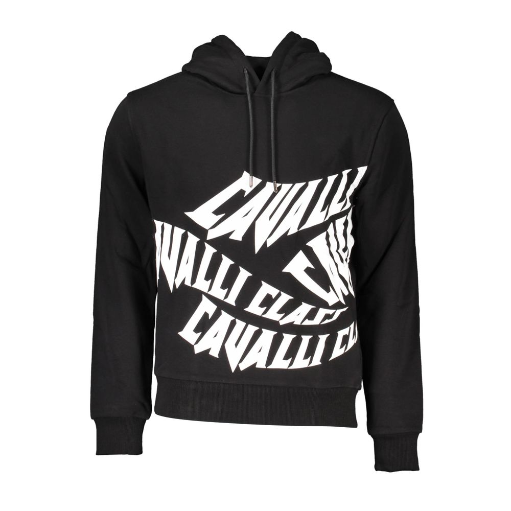 Pull en coton noir pour homme