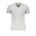 Guess Jeans Gray Cotton Men T-Shirt Guess Jeans