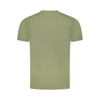 Green Cotton Men T-Shirt