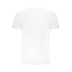 White Cotton Men T-Shirt