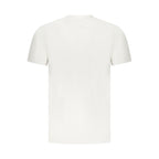 White Cotton Men T-Shirt