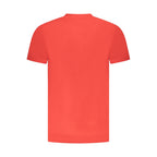 Red Cotton Men T-Shirt