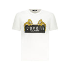 T-shirt blanc en coton