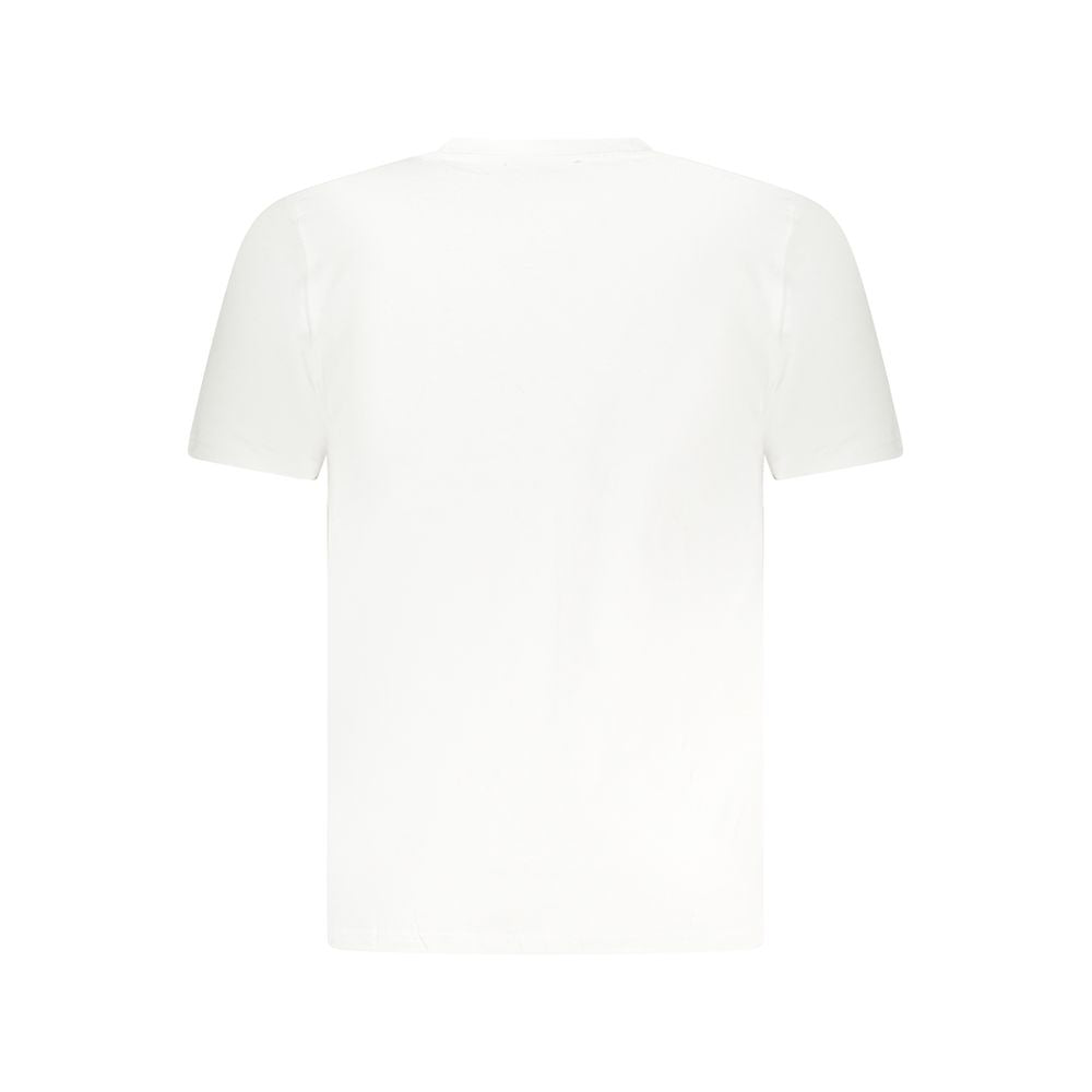 T-shirt blanc en coton