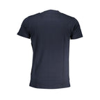 T-shirt bleu en coton