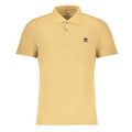 Timberland Beige Cotton Men Polo Timberland