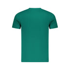 Green Cotton Men T-Shirt