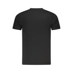 T-shirt noir en coton pour homme