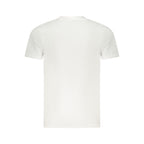 White Cotton Men T-Shirt