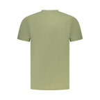 Green Cotton Men T-Shirt