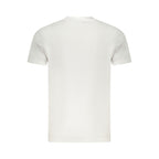 White Cotton Men T-Shirt