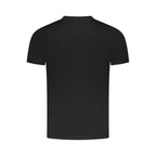 T-shirt noir en coton pour homme