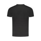 T-shirt noir en coton pour homme