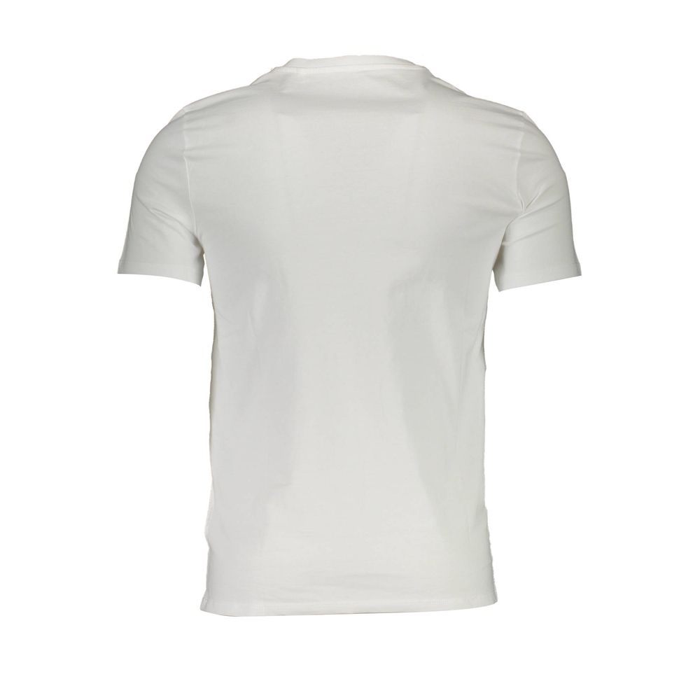 Guess Jeans White Organic Cotton Men T-Shirt Guess Jeans