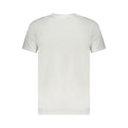 White Cotton Men T-Shirt