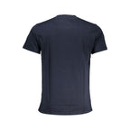 T-shirt bleu en coton
