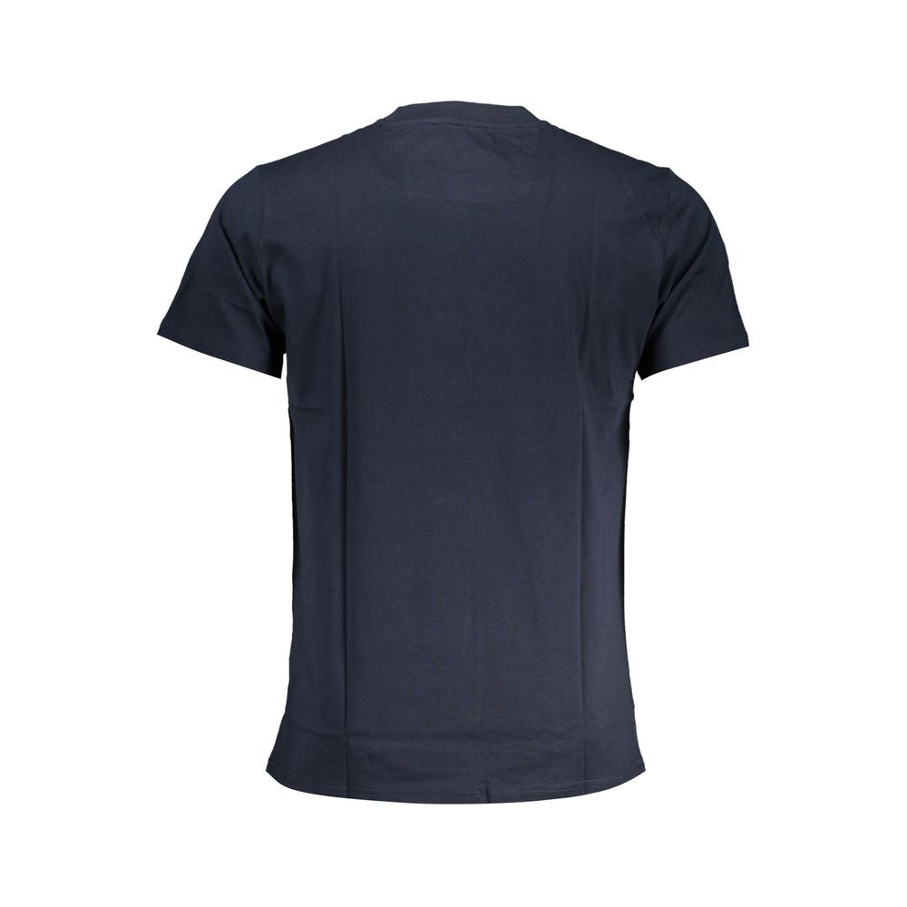 T-shirt bleu en coton
