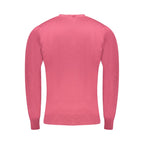 Cavalli Class Red Viscose Men Sweater