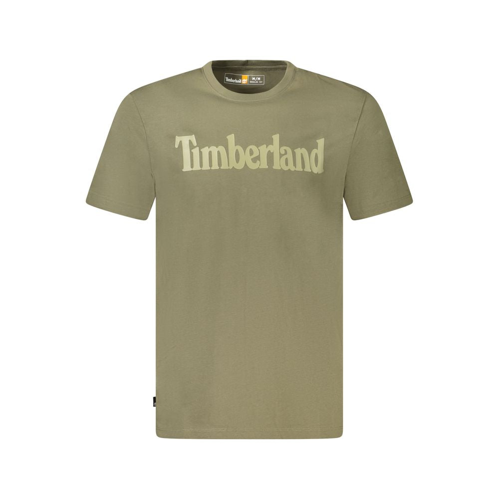 Timberland Verde Cotton Men T-Shirt Timberland