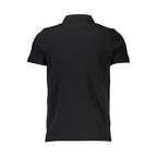 Polo homme en coton noir
