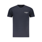 Blue Cotton Men T-Shirt