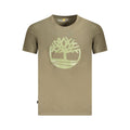 Timberland Verde Cotton Men T-Shirt Timberland