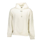 Calvin Klein White Cotton Men Sweater