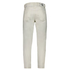 Calvin Klein White Cotton Men's Jeans