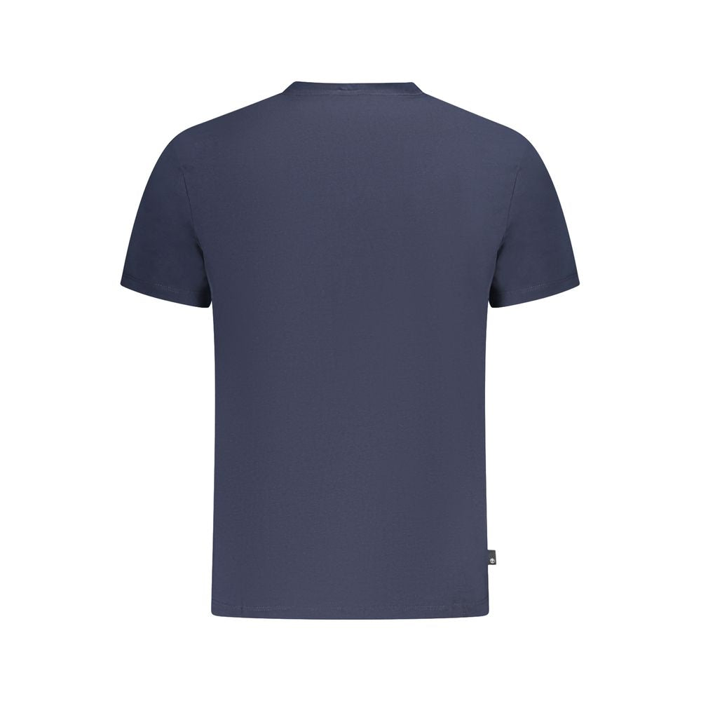 Timberland Blue Cotton Men T-Shirt Timberland