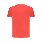 Red Cotton Men T-Shirt