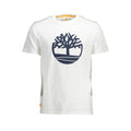 Timberland White Cotton Men T-Shirt Timberland