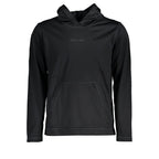 Calvin Klein Black Polyester Men's Hooded Sweater