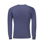 Pull homme bleu en viscose