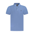 Timberland Blue Cotton Men Polo Shirt Timberland