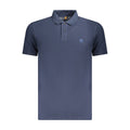 Timberland Blue Cotton Men Polo Shirt Timberland