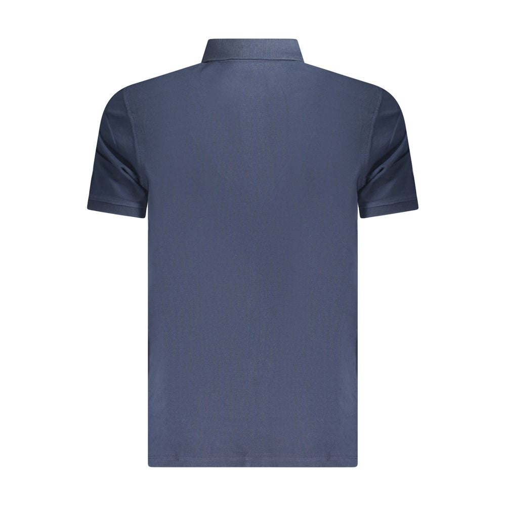 Timberland Blue Cotton Men Polo Shirt Timberland
