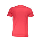 Red Cotton Men T-Shirt