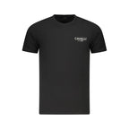 T-shirt noir en coton pour homme