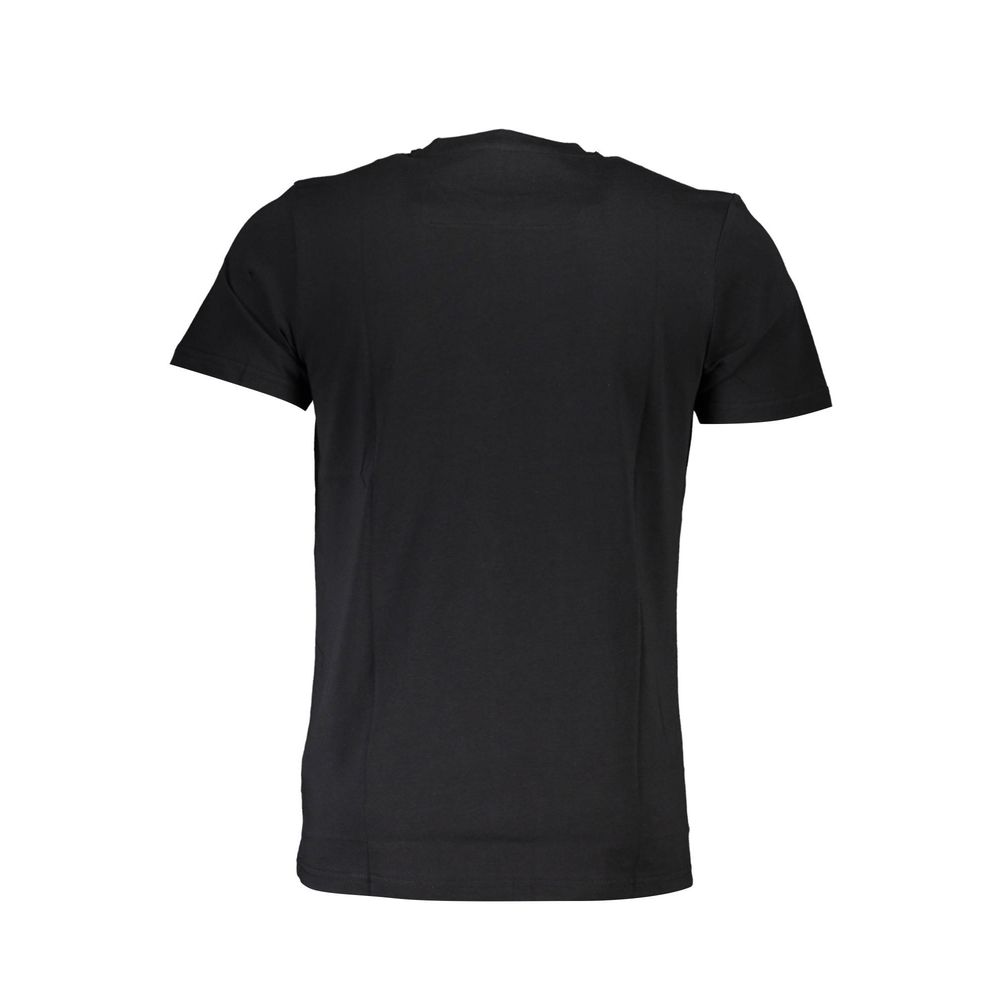 T-shirt noir en coton pour homme