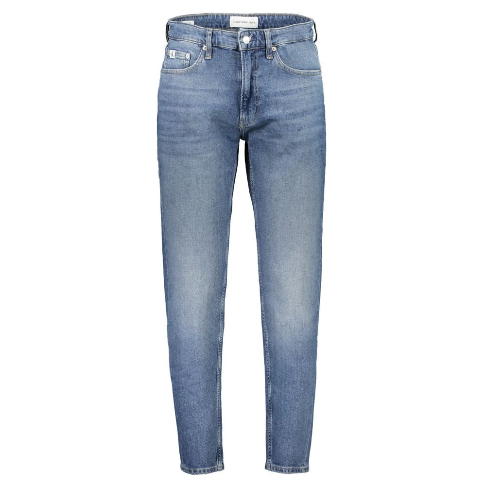 Calvin Klein Blue Cotton Men Jeans