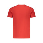 Red Cotton Men T-Shirt