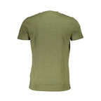 T-shirt homme en coton vert