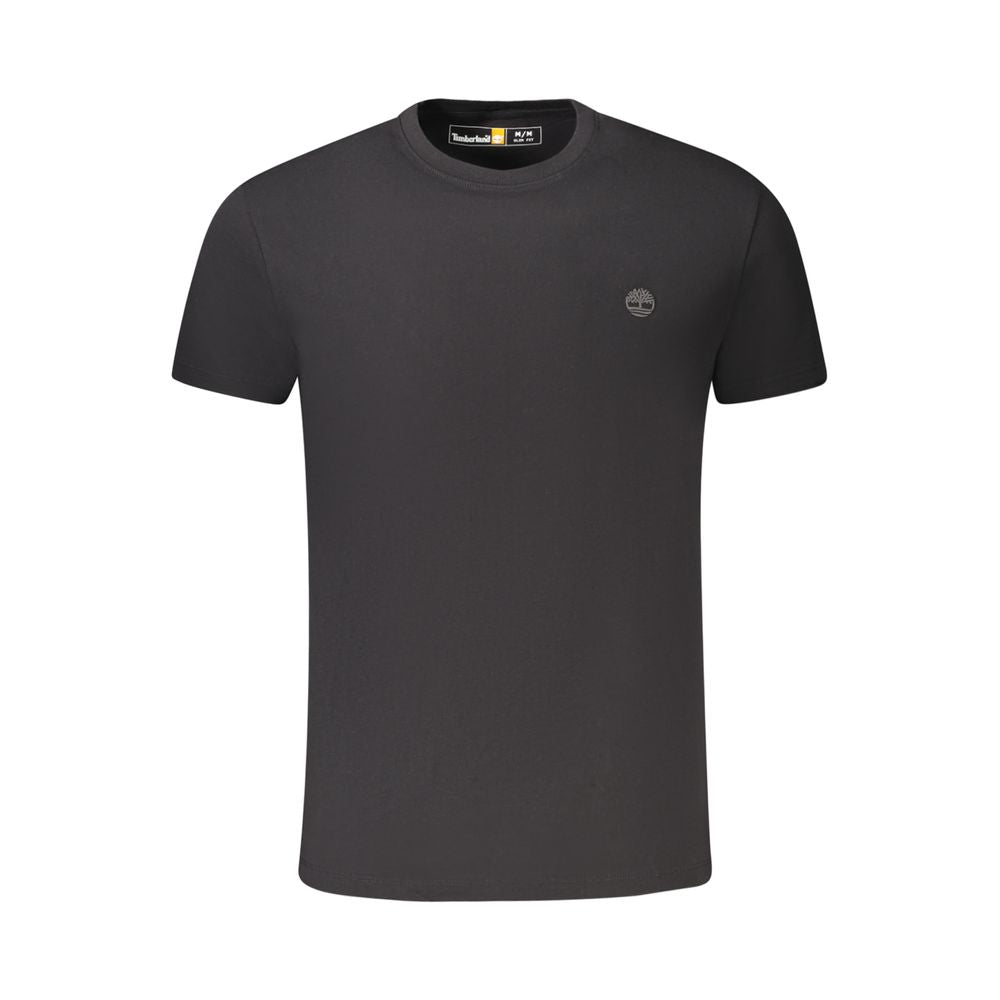 Timberland Black Cotton Men's T-Shirt Timberland