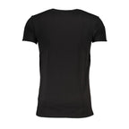 T-shirt en coton noir