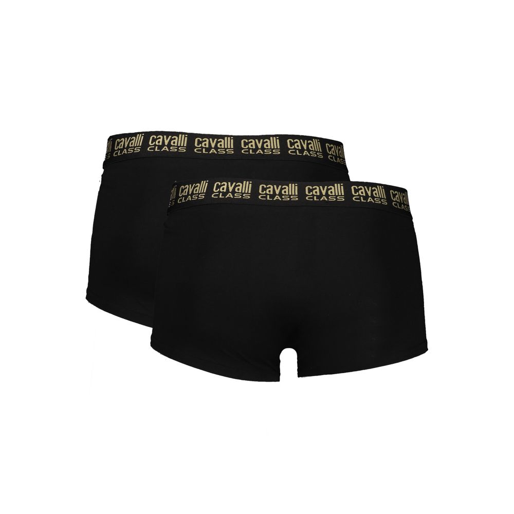 Boxer homme en coton noir