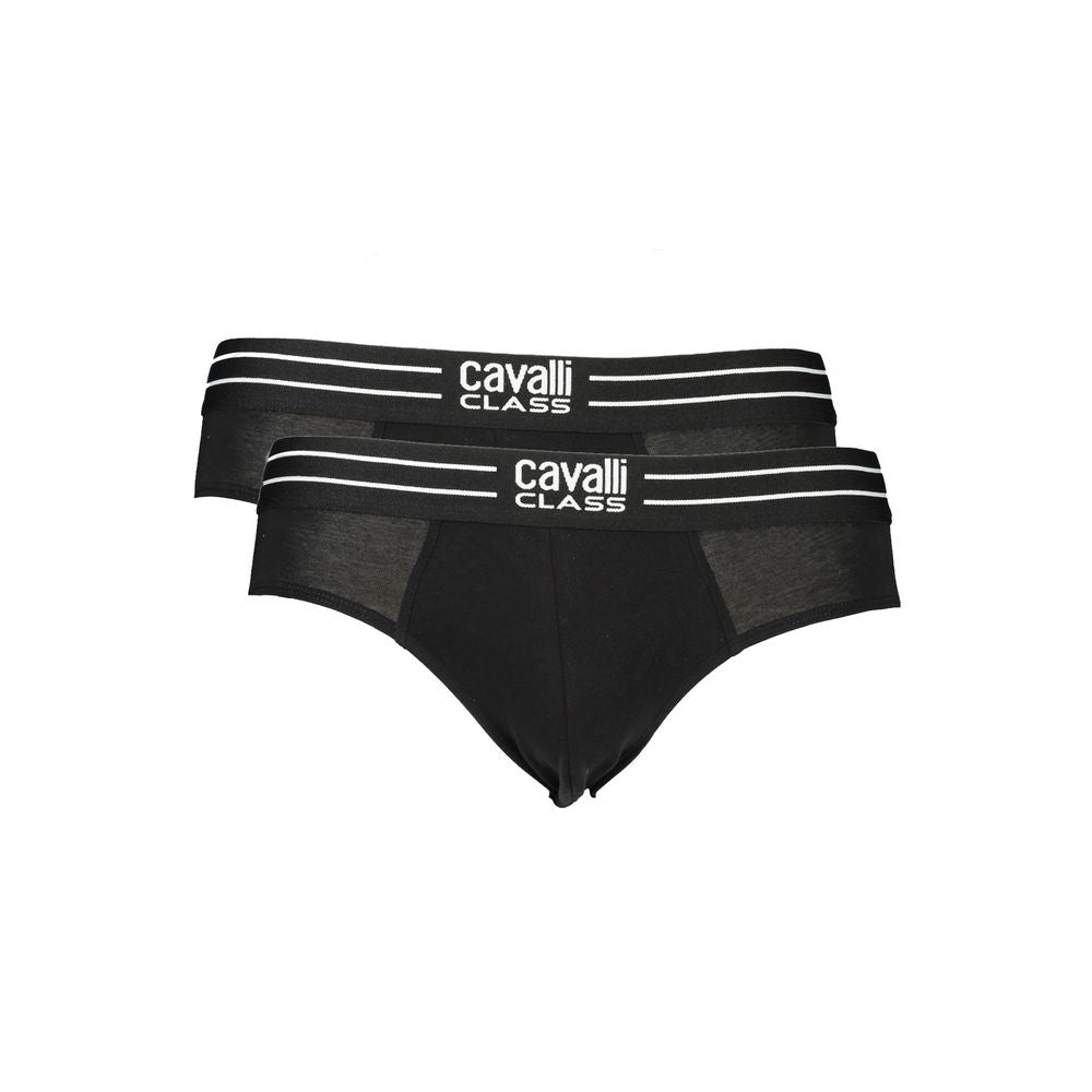 Sous-vêtements pour hommes en coton noir