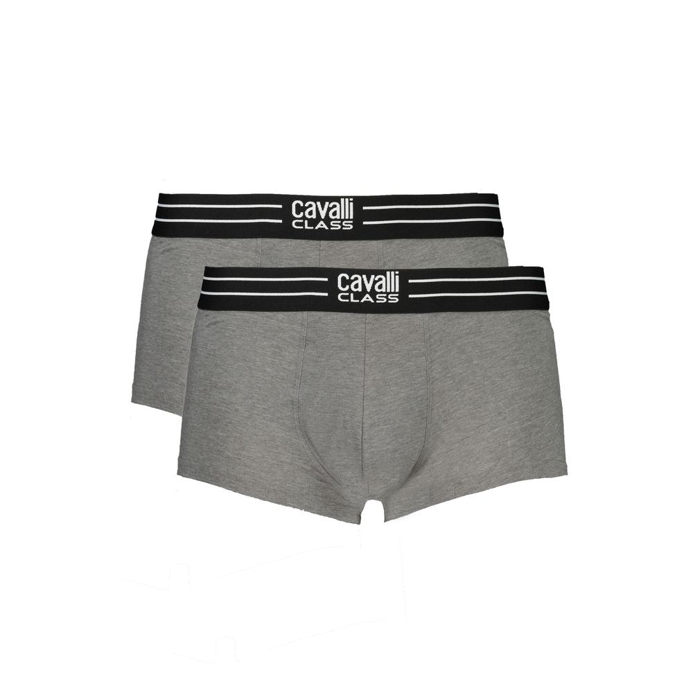 Boxer homme en coton marron
