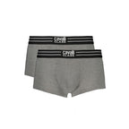 Boxer homme en coton marron