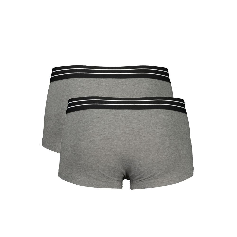 Boxer homme en coton marron